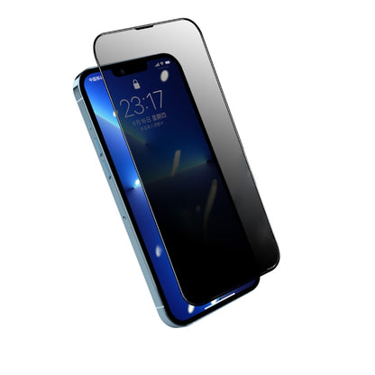 For iPhone 13 / 13 Pro ENKAY Quick Stick Anti-peeping Tempered Glass Film by ENKAY