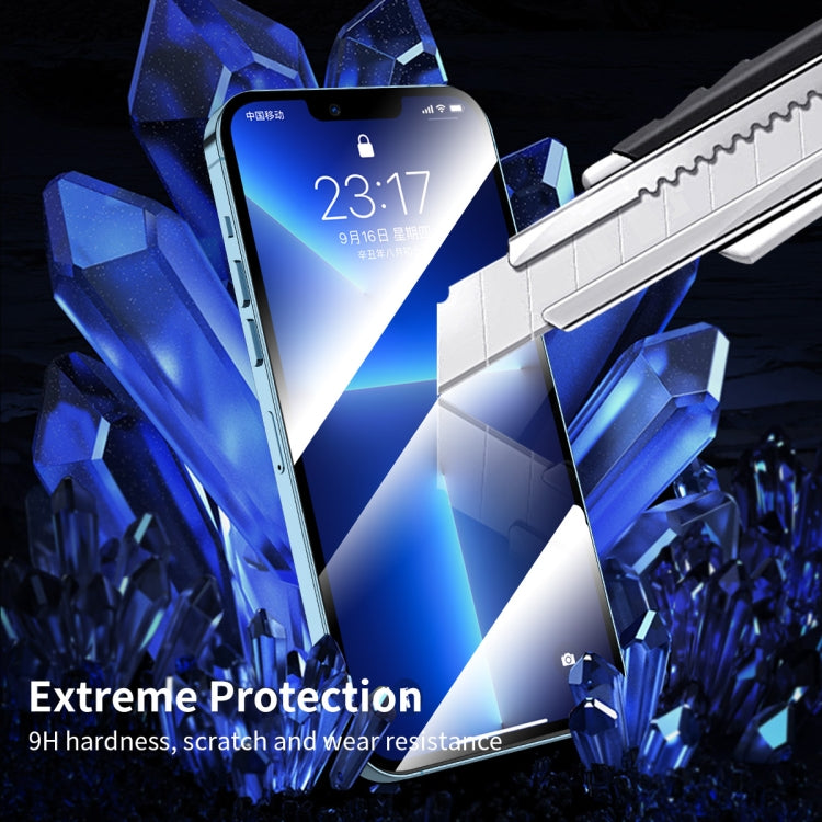 For iPhone 13 / 13 Pro ENKAY Quick Stick Anti-peeping Tempered Glass Film by ENKAY