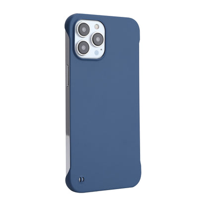 For iPhone 12 / 12 Pro ENKAY Matte Frameless Hard PC Case(Dark Blue) by ENKAY