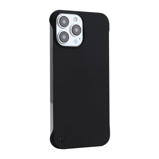 For iPhone 12 Pro Max ENKAY Matte Frameless Hard PC Case(Black) by ENKAY