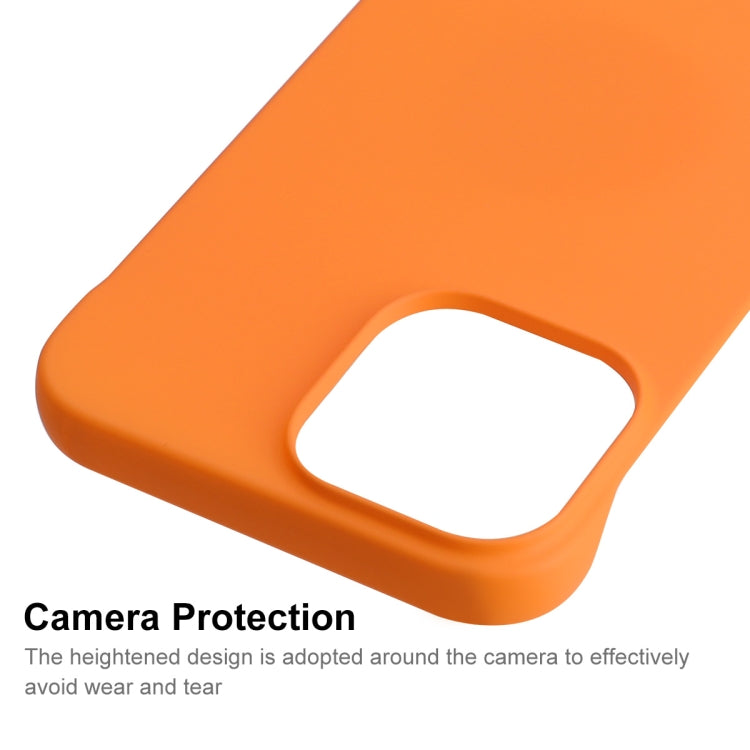For iPhone 13 Pro ENKAY Matte Frameless Hard PC Case (Orange) by ENKAY