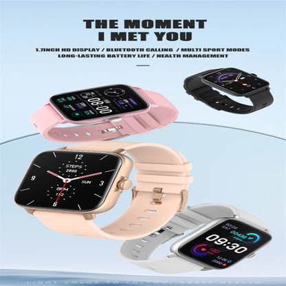 Y22 1.7inch IP67 Color Screen Smart Watch(Rose Gold) by bashfashion