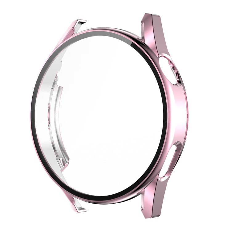 For Huawei Watch GT 3 42mm ENKAY PC Frame + Tempered Glass Protector Composite Case(Pink) by ENKAY