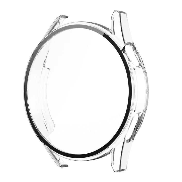 For Huawei Watch GT 3 42mm ENKAY PC Frame + Tempered Glass Protector Composite Case(Transparent) by ENKAY