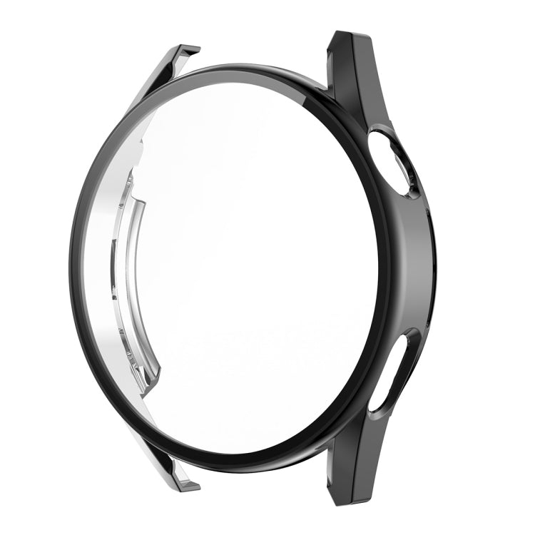 For Huawei Watch GT 3 46mm ENKAY PC Frame + Tempered Glass Protector Composite Case(Black) by ENKAY