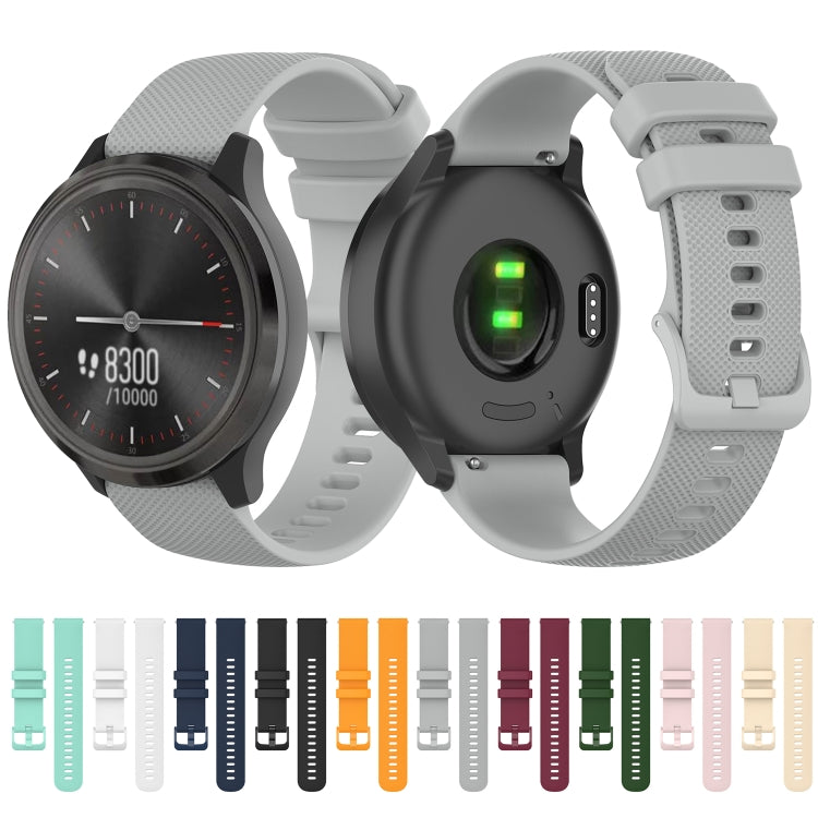 For Huawei Watch 2 Checkered Silicone Watch Band(Black) by bashfashion