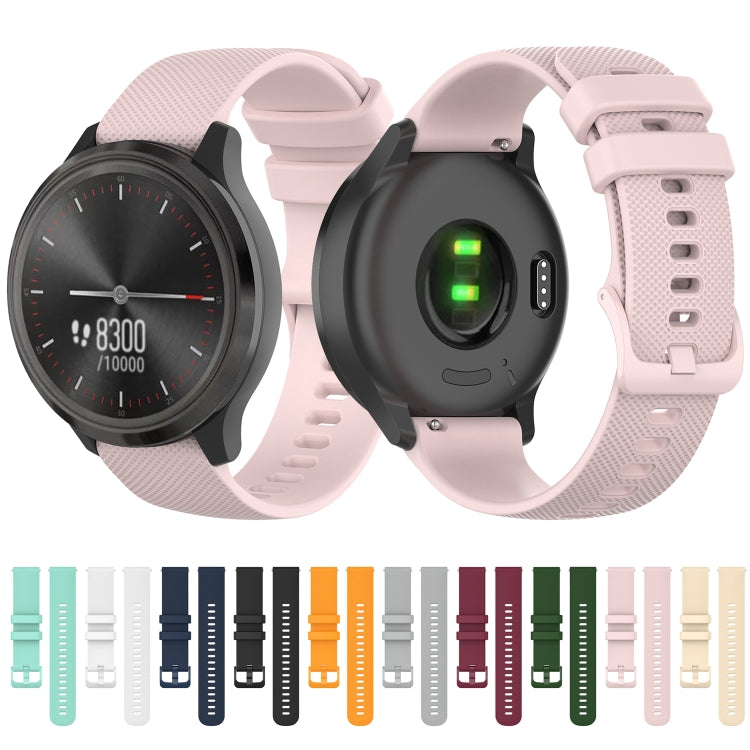 For Honor Watch ES Checkered Silicone Watch Band(Black) by bashfashion