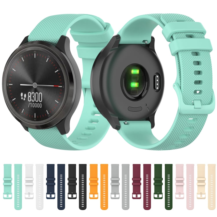 For Honor Watch GS Pro 22mm Checkered Silicone Watch Band(Black) by bashfashion