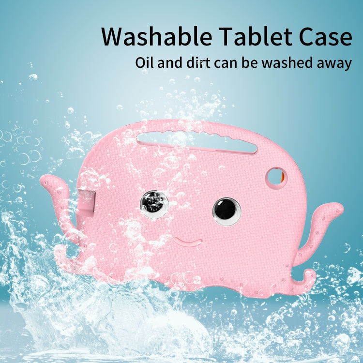 For Samsung Galaxy Tab A7 10.4 T500 / T505 Octopus Style EVA + PC Tablet Case with Strap(Pink) by bashfashion