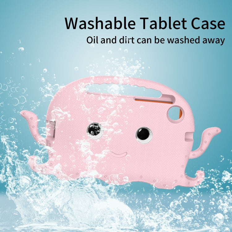 For Samsung Galaxy Tab A7 Lite 8.7 T220 / T225 Octopus EVA + PC Tablet Case with Strap(Pink) by bashfashion