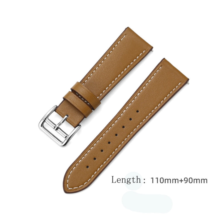 For Huawei Watch GT3 46MM 22mm Contrast Pin Buckle Leather Watch Band(Blue+Pattern) by bashfashion