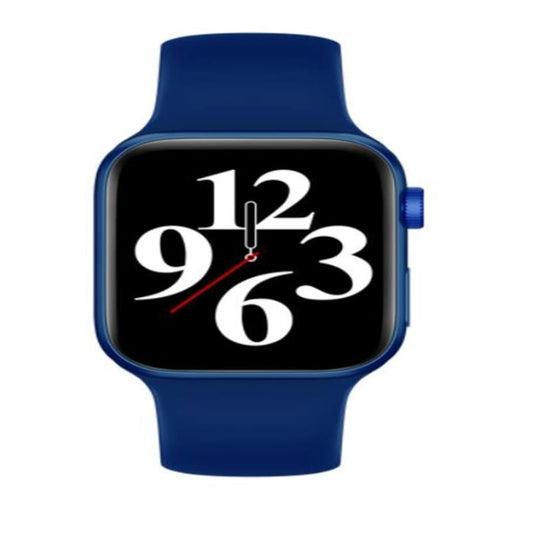 CT7 1.7 inch Color Screen Smart Watch,Support Heart Rate Monitoring/Blood Pressure Monitoring(Blue) by bashfashion