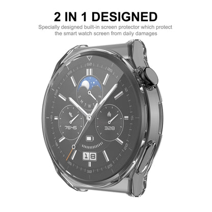For Huawei Watch GT 3 Pro 46mm ENKAY Full Coverage Transparent Soft TPU Case with Screen Protection by ENKAY