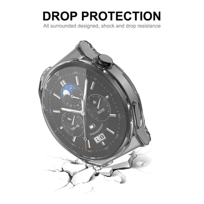 For Huawei Watch GT 3 Pro 46mm ENKAY Full Coverage Transparent Soft TPU Case with Screen Protection by ENKAY