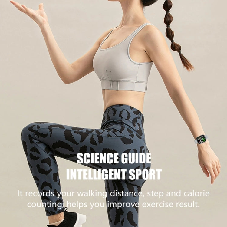 P45 1.8 inch Color Screen Smart Watch,Support Heart Rate Monitoring/Blood Pressure Monitoring(Black) by bashfashion