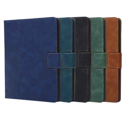 Calf Texture Horizontal Flip Leather Tablet Case For iPad Air / Air 2 / Pro 9.7 (Dark Blue) by bashfashion