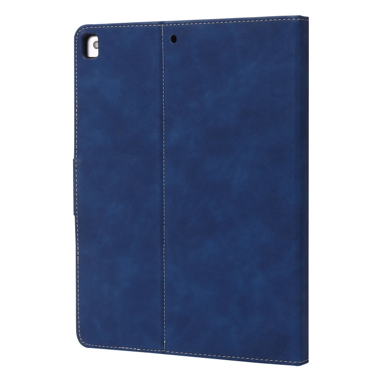 Calf Texture Horizontal Flip Leather Tablet Case For iPad Air 3 10.5 / Pro 10.5(Dark Blue) by bashfashion
