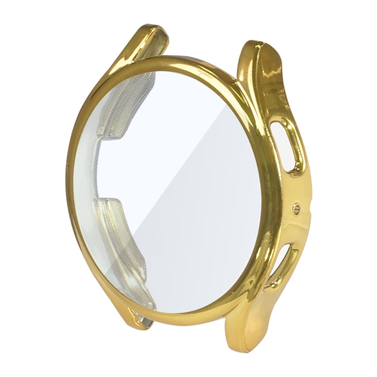 For Samsung Galaxy Watch 5 44mm Shockproof TPU Protective Watch Case(Gold) by bashfashion