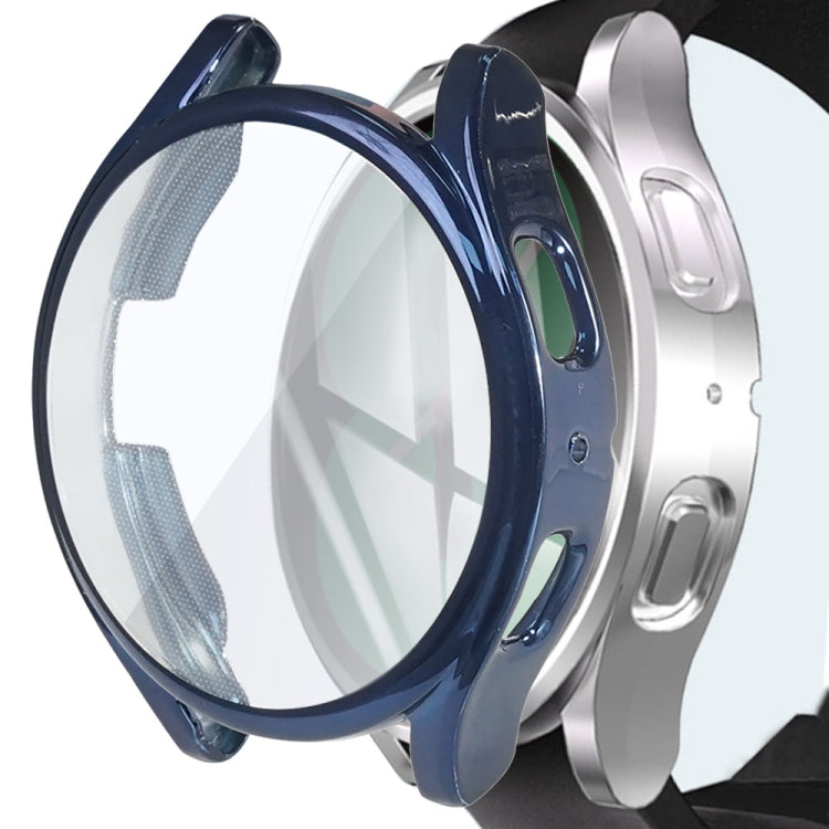 For Samsung Galaxy Watch 5 44mm Shockproof TPU Protective Watch Case (Blue) by bashfashion