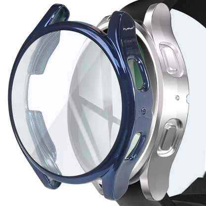 For Samsung Galaxy Watch 5 44mm Shockproof TPU Protective Watch Case (Blue) by bashfashion