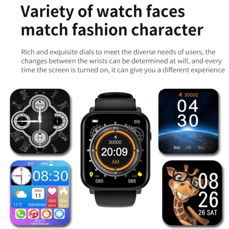 Q28 1.8 inch Color Screen Smart Watch,Support Heart Rate Monitoring / Blood Pressure Monitoring(Green) by bashfashion