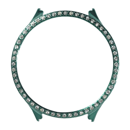 For Samsung Galaxy Watch 5 44mm TPU Shockproof Silicone Case With Diamond(Green) by bashfashion
