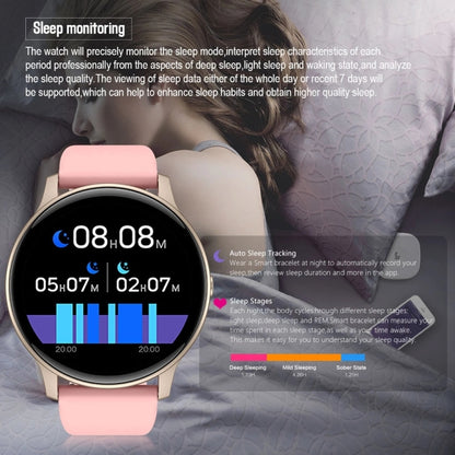 S32 1.3 inch Color Screen Smart Watch,Support Heart Rate Monitoring / Blood Pressure Monitoring(Pink) by bashfashion