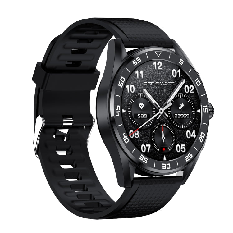 PG339 1.39 inch Color Screen Smart Watch, Support Heart Rate / Blood Pressure Monitoring(Black) by bashfashion