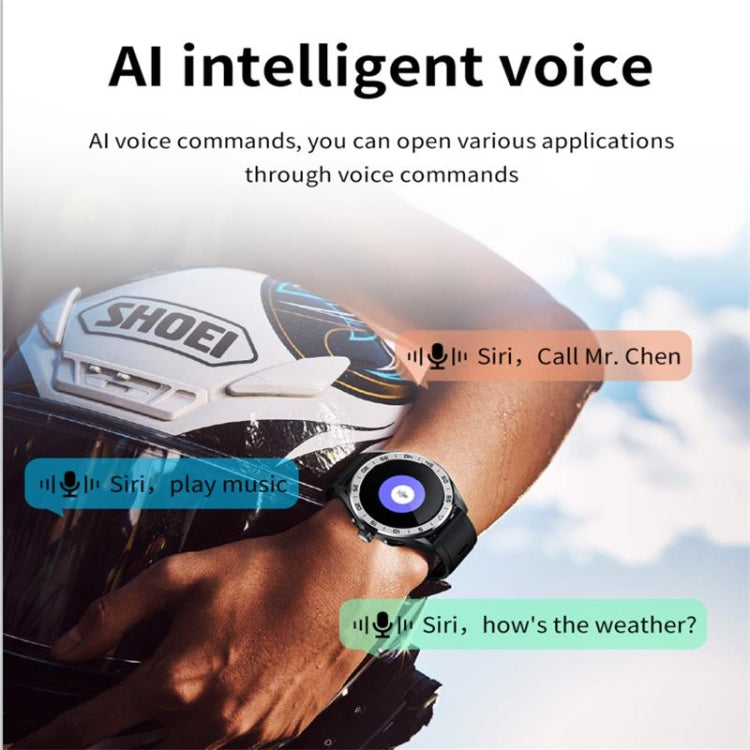 PG339 1.39 inch Color Screen Smart Watch, Support Heart Rate / Blood Pressure Monitoring(Black) by bashfashion