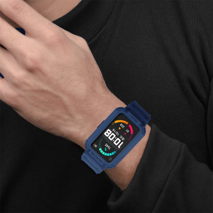 For Huawei Watch Fit 2020 / Honor Watch ES 2020 JSM Integrated TPU Adjustable Elastic Watch Band (Translucent) by bashfashion