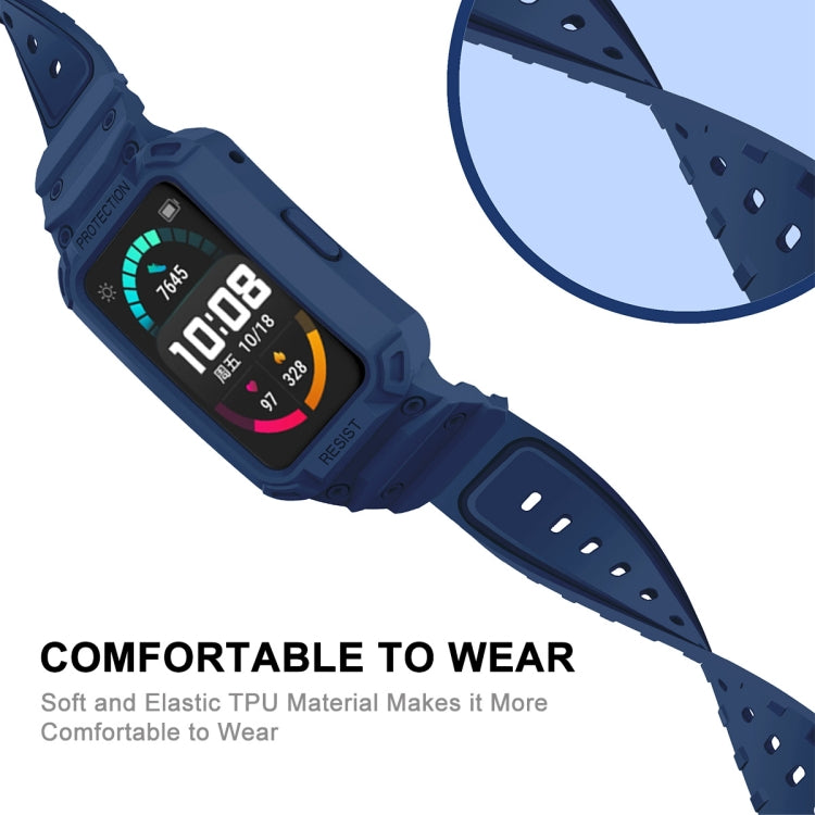 For Huawei Watch Fit 2020 / Honor Watch ES 2020 JSM Integrated TPU Adjustable Elastic Watch Band (Light Grey) by bashfashion