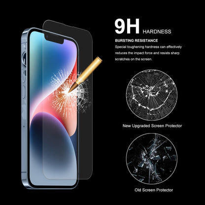 For iPhone 116e / 14 / 13 / 13 Pro ENKAY 0.26mm 9H 2.5D Tempered Glass Film by ENKAY