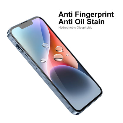 For iPhone 16e / 14 / 13 / 13 Pro ENKAY 6D Full Glue Tempered Glass Full Film by ENKAY