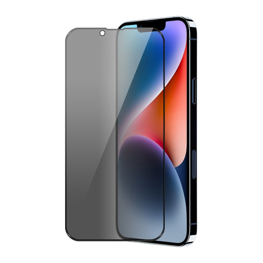 For iPhone 14 Plus ENKAY 28 Degree Anti-peeping Tempered Glass Film by ENKAY