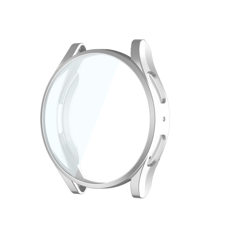 For Samsung Galaxy Watch5 40mm ENKAY Hat-Prince Full Coverage Electroplated Soft TPU Case(Silver) by ENKAY