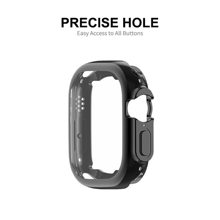ENKAY Transparent TPU Case with Screen Film For Apple Watch Ultra 3 / 2 / 1 49mm by ENKAY