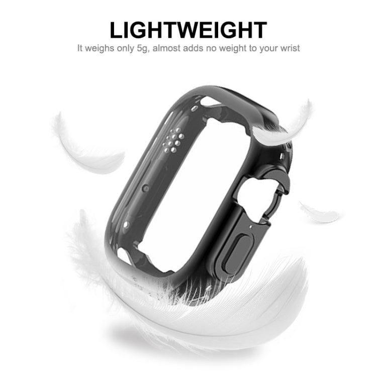 ENKAY Transparent TPU Case with Screen Film For Apple Watch Ultra 3 / 2 / 1 49mm by ENKAY