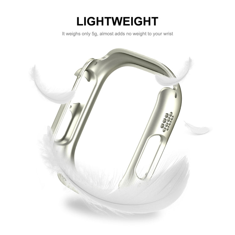 For Apple Watch Ultra 3 / 2 / 1 49mm ENKAY 2 in 1 PC Case + Full Coverage 9H Tempered Glass Film(Transparent) by ENKAY