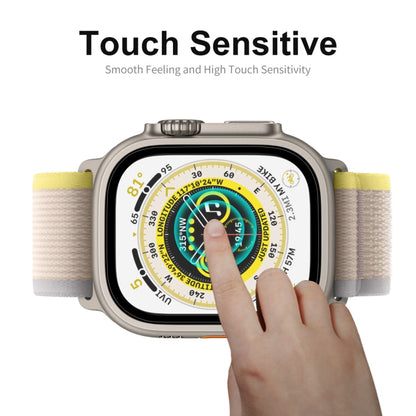 For Apple Watch Ultra 1 / 2 / 3 49mm 2pcs ENKAY 9H Full Cover Tempered Glass Watch Film by ENKAY