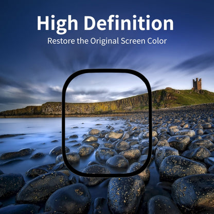 For Apple Watch Ultra 1 / 2 / 3 49mm 2pcs ENKAY 9H Full Cover Tempered Glass Watch Film by ENKAY