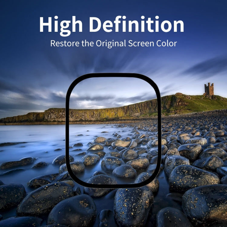 For Apple Watch Ultra 1 / 2 / 3 49mm 10pcs ENKAY 9H Full Cover Tempered Glass Watch Film by ENKAY