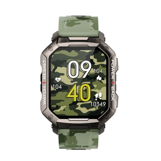 NX3 1.83 inch Color Screen Smart Watch,Support Heart Rate Monitoring/Blood Pressure Monitoring(Green) by bashfashion