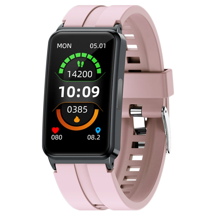 EP01 1.47 inch Color Screen Smart Watch,Support Heart Rate Monitoring/Blood Pressure Monitoring(Pink) by bashfashion