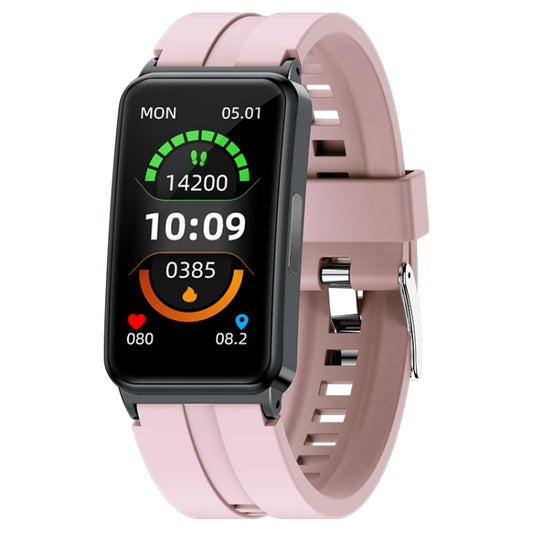 EP01 1.47 inch Color Screen Smart Watch,Support Heart Rate Monitoring/Blood Pressure Monitoring(Pink) by bashfashion