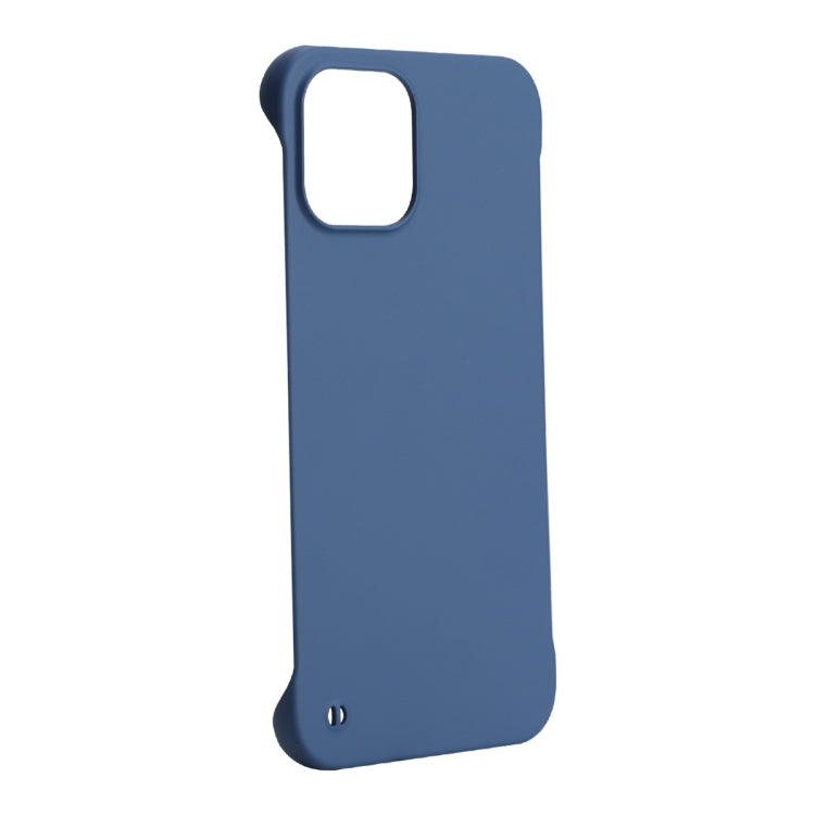 For iPhone 14 Pro Max ENKAY Matte Frameless PC Phone Case(Dark Blue) by ENKAY