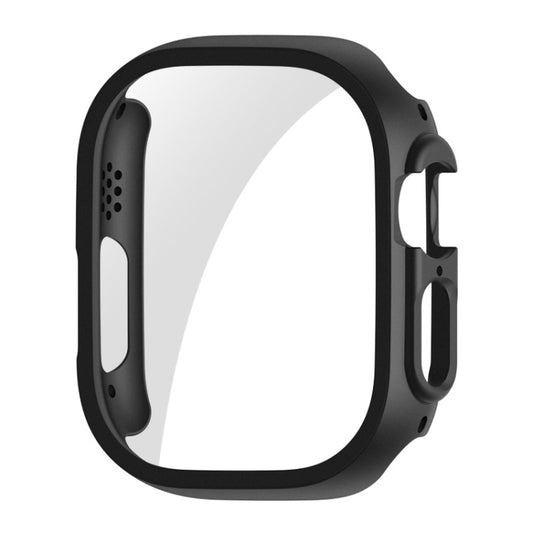 For Apple Watch Ultra 3 / 2 / 1 49mm ENKAY PC Frame 9H Tempered Glass Case(Black) by ENKAY