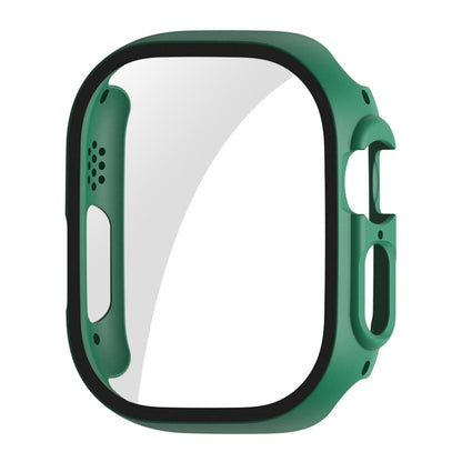 For Apple Watch Ultra 3 / 2 / 1 49mm ENKAY PC Frame 9H Tempered Glass Case(Green) by ENKAY