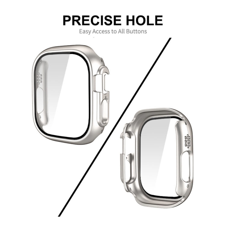 For Apple Watch Ultra 3 / 2 / 1 49mm ENKAY PC Frame 9H Tempered Glass Case(Blue) by ENKAY