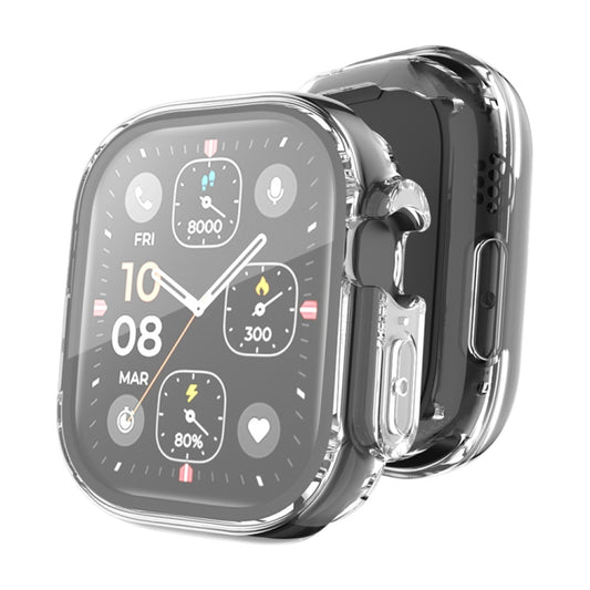 For Apple Watch Ultra / Ultra 2 49mm ENKAY Full Coverage Transparent Soft TPU Case with Screen Film by ENKAY