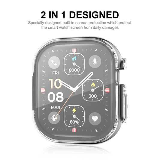 For Apple Watch Ultra / Ultra 2 49mm ENKAY Full Coverage Transparent Soft TPU Case with Screen Film by ENKAY